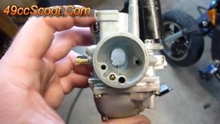 TwoStroke Scooter  ATV Carburetor Settings And Adjustments 1of4  Basics Overview [upl. by Aurelio407]