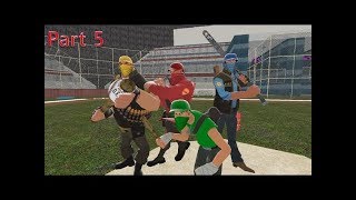 Soldier Scout Heavy and Sniper plays Ninja Baseball Batman Part 5 [upl. by Taveda]