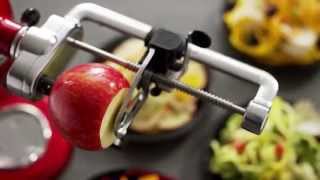 How to Use Your KitchenAid Spiralizer Attachment  Sur La Table [upl. by Hoeve]