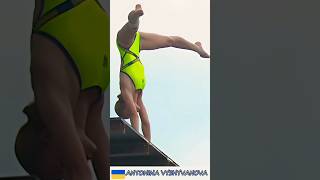 That Was An Amazing Dive  Womens Platform Diving High Dive shorts diving [upl. by Ailugram]