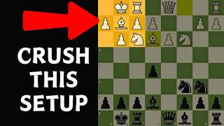 How To EASILY BEAT The Fianchetto Setup [upl. by Aldric63]