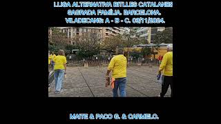 LLIGA ALTERNATIVA BITLLES CATALANES A LA SAGRADA FAMILIA VILADECANS ABC 03012024 [upl. by Karr410]