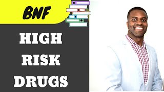 HIGH RISK DRUGS Preregistration exam GPhC framework [upl. by Ephraim]