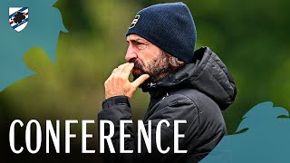 SampdoriaFeralpisalò la conferenza di Pirlo [upl. by Suoivatra263]