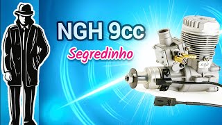 SEGREDO do motor NGH 9cc GT9 PRO [upl. by Eimmaj]