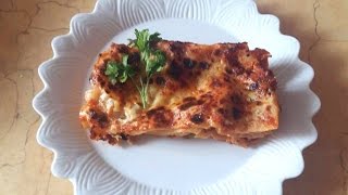 Lasagne  La recette la plus facile لزانيا سهلة بدون صلق [upl. by Rains]