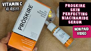 Proskire Niacinamide Serum Review  Serum for Open Pores and Acne Scars  30 Days Result [upl. by Maiah]