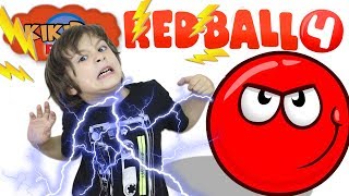 🔴 НОВЫЙ КРАСНЫЙ ШАРИК 🚀ПОЛЕТ на ЛУНУ Мультик Прохождение RED BALL 4 Видео для детей КОНКУРС Кикидо [upl. by Irmo]