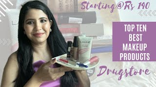 Top 10 BEST Makeup Products Under Rs 500 Available in 🇮🇳 [upl. by Hutchings]