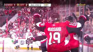 NHL 20172018 Ottawa vs Capitals 041017 [upl. by Namlaz]