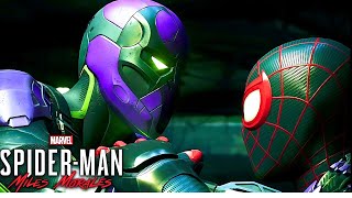 Spider Man Miles Morales Vs Prowler Fight Scene [upl. by Schilling]