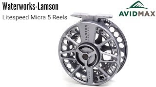 WaterworksLamson Litespeed Micra 5 Reels Review  AvidMax [upl. by Maxfield329]