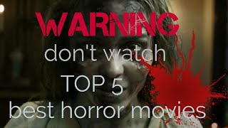 Top 5 best horror movies in hindi with download link [upl. by Korfonta]