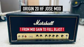 Marshall Origin 20  HF Jose Mod No Talking [upl. by Torhert]