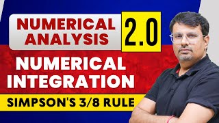 Numerical Analysis 20  Numerical Integration by Simpson 38 Rule by GP Sir [upl. by Avelin]