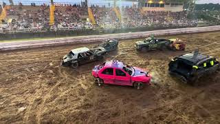 2023 Bedford County Fair Run Whatcha Brung Demolition Derby [upl. by Seaton]