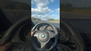 BMW E46 318i POV Autobahn Drive Carbon Steering Wheel Bmw E46 Driving Pov [upl. by Anelys424]