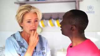 Emma Thompson wants you to get to know her son Tindys story for World Refugee Day 2015 Part 2 [upl. by Yi]