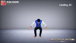 PolygonMale Casual Motions Pack 3 [upl. by Izzy453]