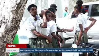 Les examens de la 9ème année fondamentale se déroule du 22 au 24 juillet 2024 Images non comment [upl. by Lib]