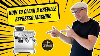 How To Clean A Breville Espresso Machine With Tablets 4K The Quick amp Easy Way [upl. by Rockwood]