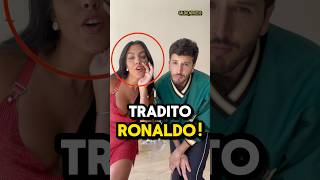 😨Giorgina ha tradito ronaldo calcio football sports ronaldo cr7 [upl. by Heisel]