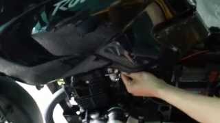 how to remove auto choke rouser  pulsar [upl. by Wescott]