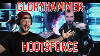 REACTION  GLORYHAMMER  Hootsforce [upl. by Alekat]