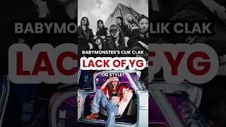 Babymonster Clik Clak lack of YG OG style [upl. by Annaek618]