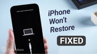 iPhone Wont Restore in Recovery Mode Here is the Fix Top 3 Ways 2024 [upl. by Ahmar]