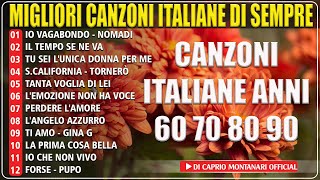 Le più Belle Canzoni Italiane di Sempre 🌲 Musica Italiana anni 60 70 80 90 Playlist 🌲 Italian Music [upl. by Esimehc]