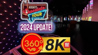 Hersheys Chocolate Tour 2024 POV at Hersheys Chocolate World 360 VR [upl. by Ayiram]