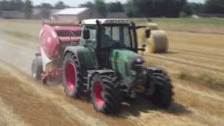 Fendt 414 Vario TMS  Lely Welger RP 445 XC 17 [upl. by Naid]