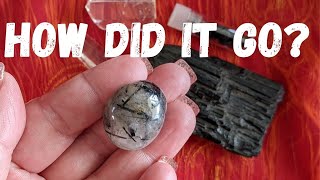 I Worked With TOURMALINATED QUARTZ For A Month How Did It Go [upl. by Briggs]