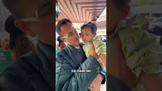 RAYanzaa dan Lili Mau Nemenin Papa Rafi meeting cipung rayyanzalucudangemes raffinagita shorts [upl. by Acirretahs]