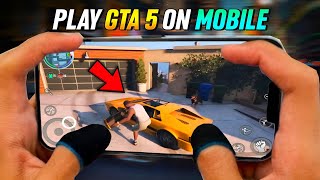 how to play gta 5 in mobile 🤯 gta 5 mobile download  how to download gta v in mobile [upl. by Dorelle]