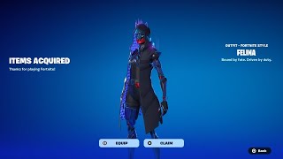 How To Get The Felina Skin for Free in Fortnite [upl. by Mackintosh]