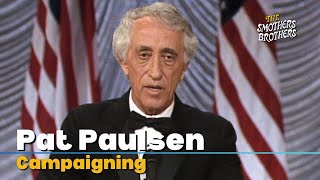 Pat Paulsen  Presidential Campaign Speech  The Smothers Brothers Comedy Hour [upl. by Els520]