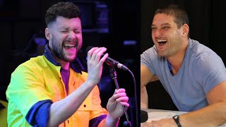 Calum Scott Surprises Fev amp Sings In Disguise I Fifi Fev amp Byron [upl. by Nemrak957]