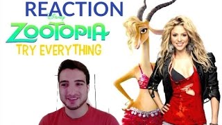 Shakira  Try Everything New Single Disney Zootopia REACTION [upl. by Dragelin]