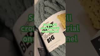 Bernat Blanket Big chunky yarn afghan [upl. by Stacia]