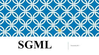 SGML in Multimedia in Hindi Version [upl. by Dagna]