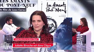 Juliette Binoche révèle avoir frôlé la mort sur le tournage des quotAmants du PontNeufquot [upl. by Fonz]