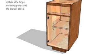 Frameless Base Cabinet [upl. by Enahpad]