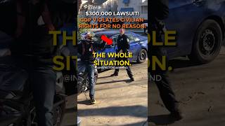 300000 Lawsuit For Cop Who Violated This Guys Rights for Absolutely No Reason police [upl. by Accber]