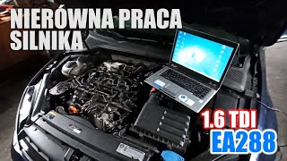 Nierówna praca silnika 16 TDI EA288 [upl. by Ytissahc]