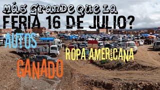 FERIA DE PATACAMAYA  Sorprendido con todo lo que encontré Fardos de ropa autos y más [upl. by Sulakcin]