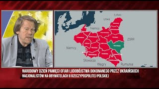 Siekiernicy z Wołynia zabili 50 tys Polaków  Maciej Rosalak  Wolne Głosy Zagranica [upl. by Leasa]