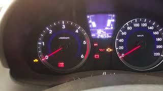 Full Instrument cluster Details of Hyundai Verna [upl. by Georgi]