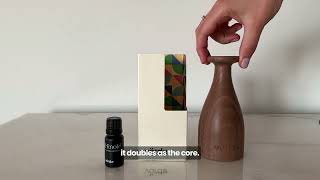 Transform Your Meditation Routine with Vorda Wood Diffuser [upl. by Noral]